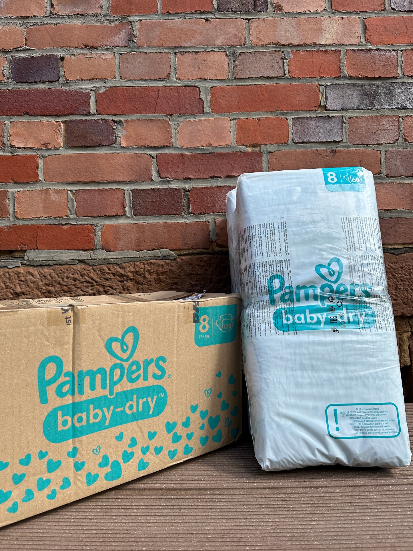 Pampers Baby-Dry 8 17+kg